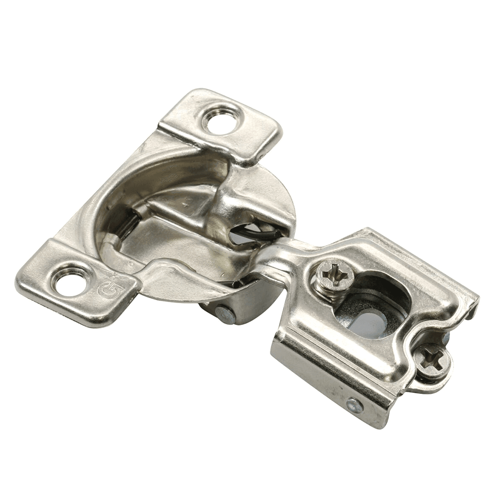 TEC 864 108&#730; Opening Wrap-Around Face Frame Hinge, 45mm Boring Pattern, Self-Closing, 1/2" Overlay, Screw-On - Main Image