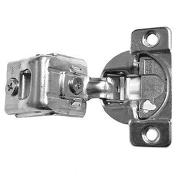 TEC 864 108&#730; Opening Wrap-Around Face Frame Hinge, 45mm Boring Pattern, Soft-Closing, 1-1/2" Overlay, Screw-On - Main Image