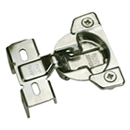TEC 861 108˚ Opening Wrap-Around Face Frame Hinge, 42mm Boring Pattern, Self-Closing, 1/2" Overlay, Dowelled - Alt Image 2