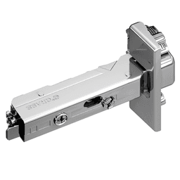 Tiomos 120&#730; Opening Hinge, 42/45mm Bore Pattern, Soft-Closing, Overlay, Nickel-Plated, Impresso - Main Image