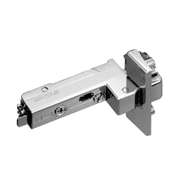 Tiomos 110° Opening Hinge, 42/45mm Bore Pattern, Self-Closing, Inset, Nickel-Plated, Impresso - Main Image