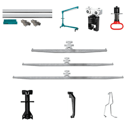 PivotLine 12&#8242; Straight Ceiling Mount Quick-Start Kit Main - Image