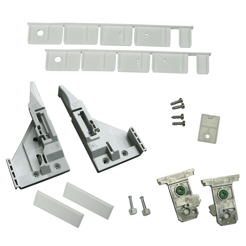 Cubist Design with Slimline 13mm Side Width and Front Locking Device Set