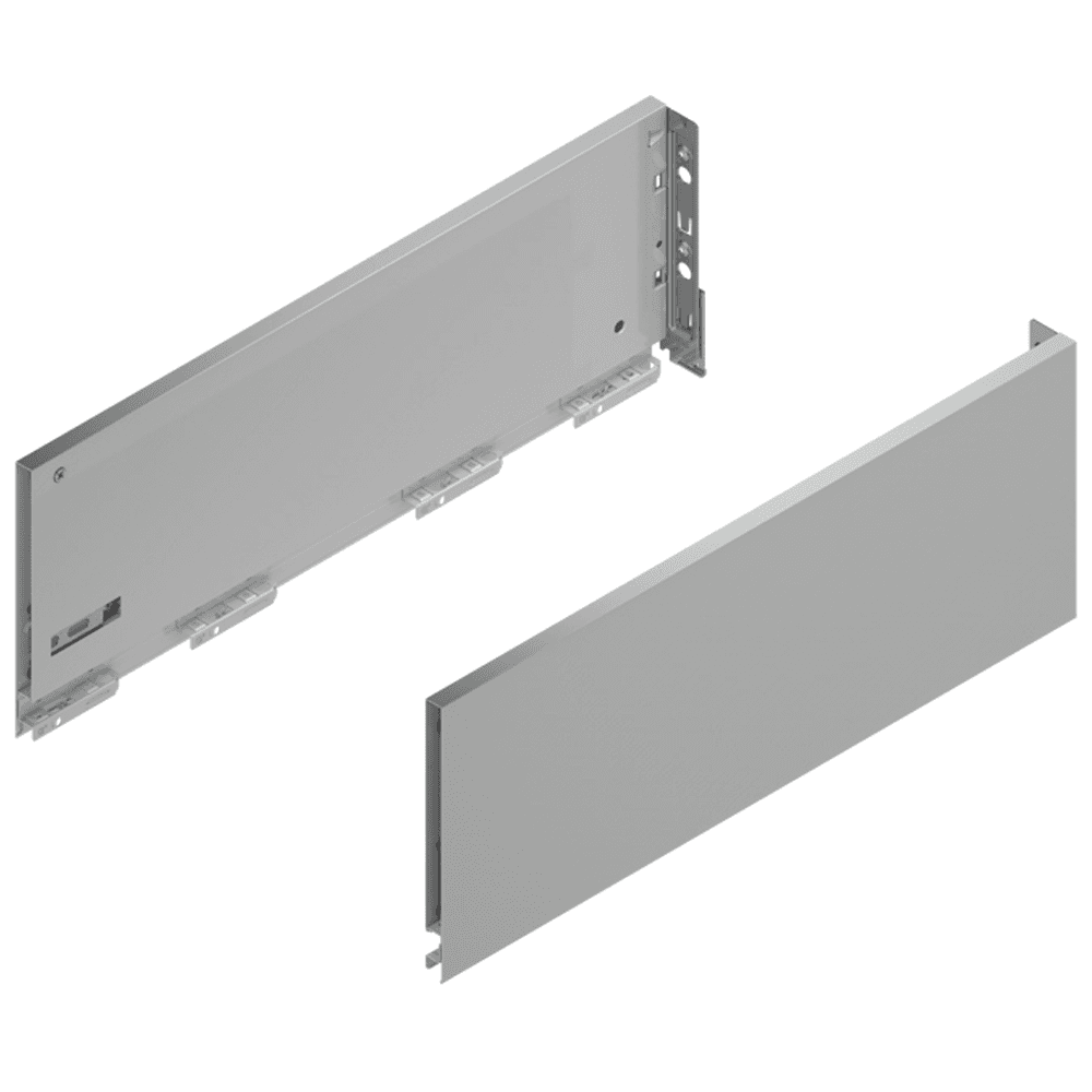 Color-Coordinated Aluminum Front Panel Profile - Vionaro H185 Inset Front Panel