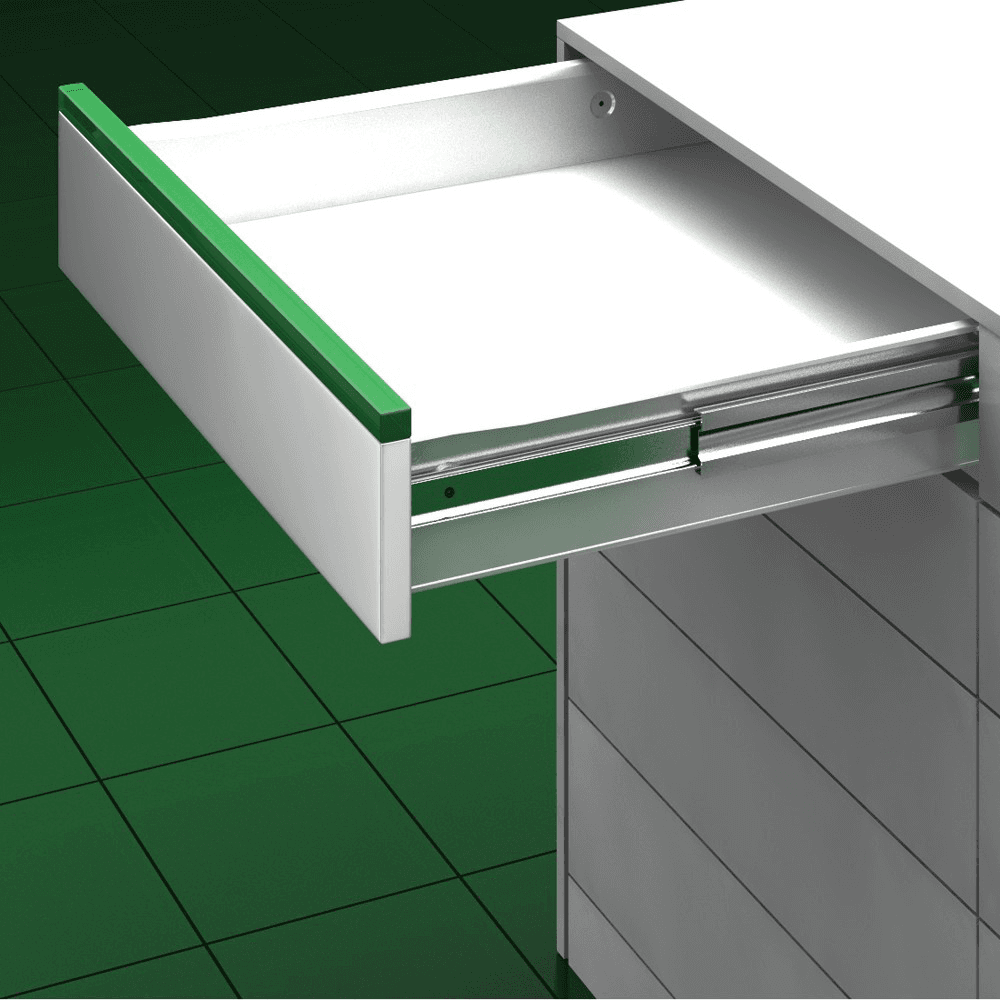 Upgrade Your Cabinets with ZBox 6023 Drawer Slides - Durable and Stylish - 100lb Capacity