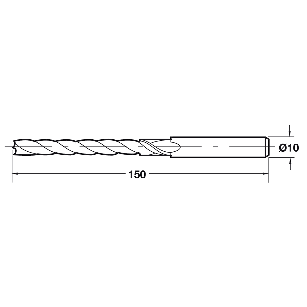 5mm x 7mm HSS Step Drill Bit for Confirmat - Alt Image 1