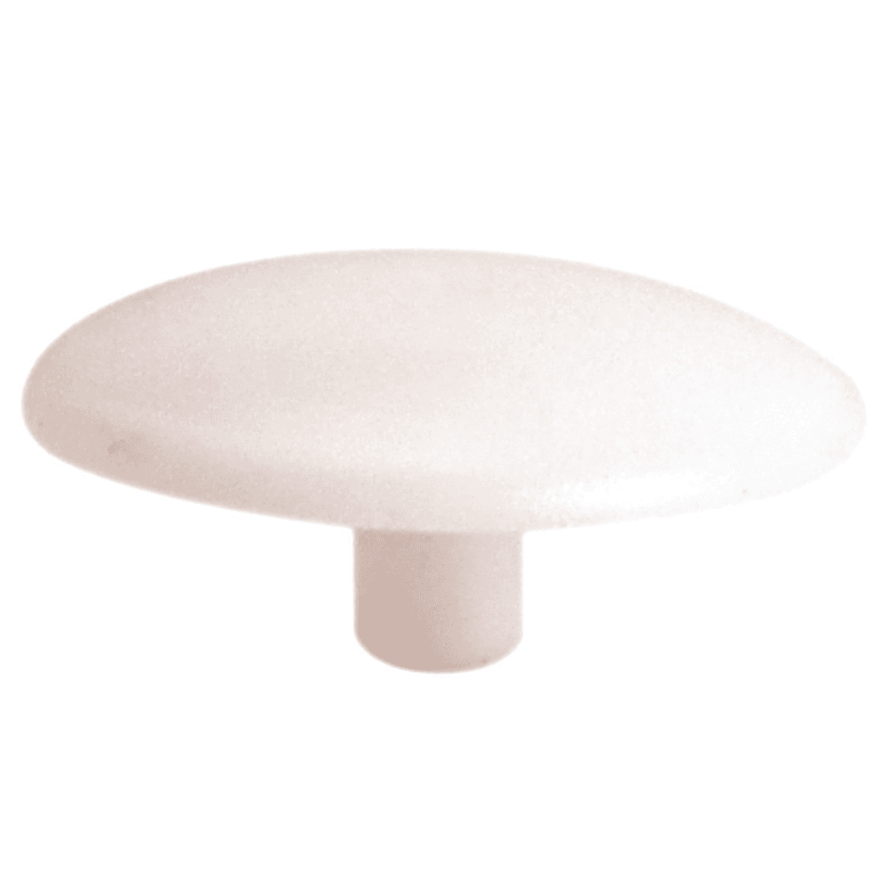 15/32" Confirmat® Trim Cap, White, Plastic - Main Image