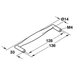 Sleek and Modern Pull Handle for Cabinets and Drawers
