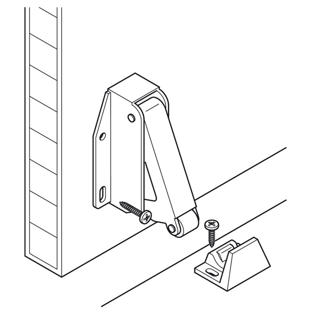 Pressure Latch, Bright Galvanized - Alt Image 2