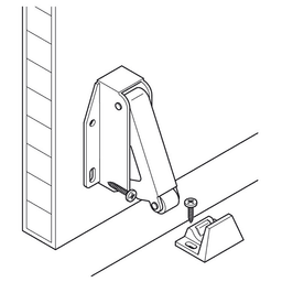 Pressure Latch, Bright Galvanized - Alt Image 2
