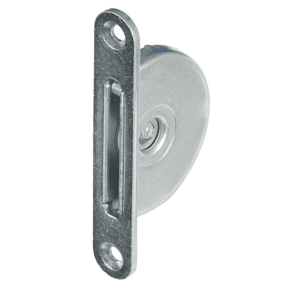 55mm x 15mm Steel Giro-Bolt Lock with Stop, Zinc Plated - Main Image