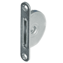 55mm x 15mm Steel Giro-Bolt Lock with Stop, Zinc Plated - Main Image