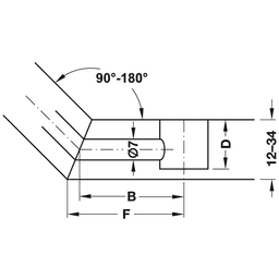 Minifix™ Mitre Joint Bolt, Galvanized - Alt Image 1
