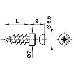 Rafix™ 7mm x 12mm Pozi Head Bolt, Galvanized, Box of 5000 - Alt Image 1