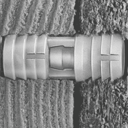 10mm Press-Fit Detachable Connector, Natural - Alt Image 1