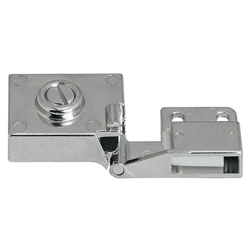 Glass Door 170&#730; Opening Hinge, Inset, Polished Chrome - Main Image