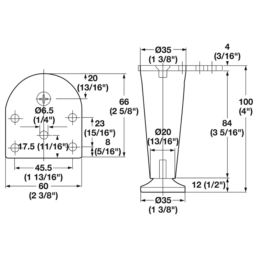 Adjustable Levelers for Furniture - Hafele