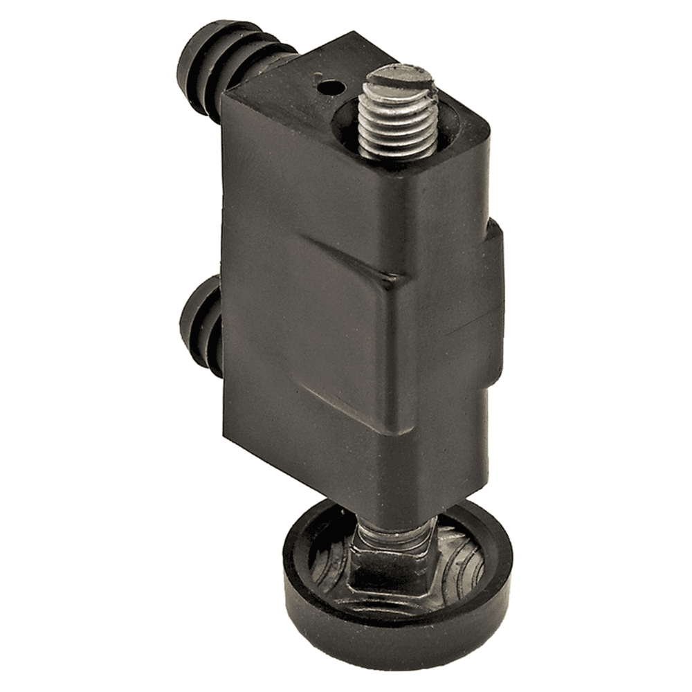 Adjustable Hafele base leveler with press-fit plug - 20mm adjustment