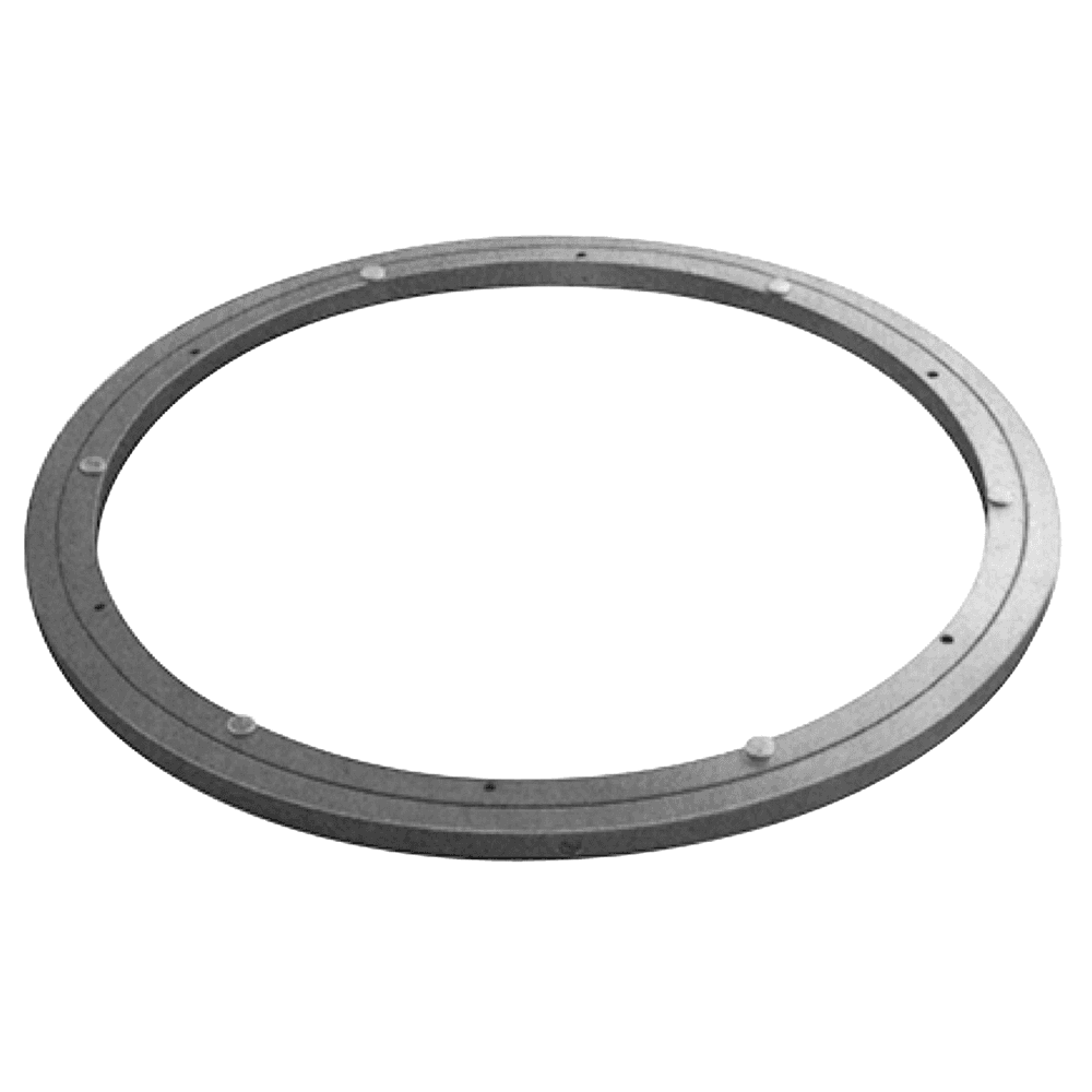 17-21/64" x 360˚ Turntable Swivel - Heavy Duty ABS Plastic Construction - 360˚ Rotation - Ball Bearing Mounted - 440mm Diameter