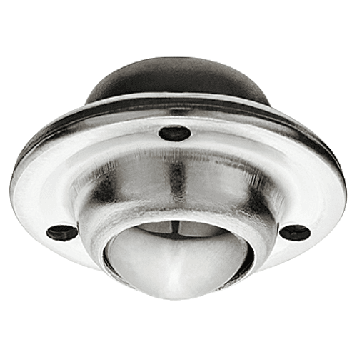 Hafele 25mm Ball Caster, Free Running, Chrome Steel Balls, Metal Housing, Load Capacity of 37.4lb