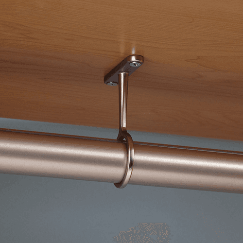 Hafele Synergy Collection Wardrobe Tube in Polished Chrome Finish