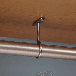 Hafele Synergy Collection Wardrobe Tube in Polished Chrome Finish
