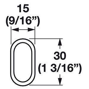 Hafele Center Bracket for Long Runs of Tubing - Image 2