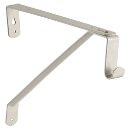 Durable Hafele Closet Bracket with Chrome Plated Steel for Oval Tube