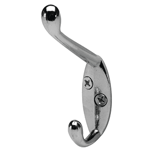 11/16" x 3-35/64" Coat Hook - Hafele