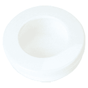 Contemporary Round Shaped Recessed Pull with Screw