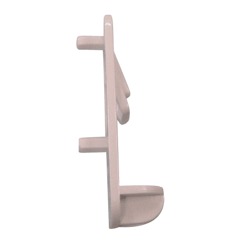 5mm Locking Shelf Support Double Pin, White - Available in White finish, unique double lock design, dual 5mm & 1/4" diameter pins