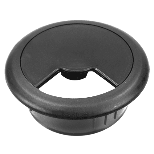 72mm Wire Grommet in Black by Hardware Concepts Inc.