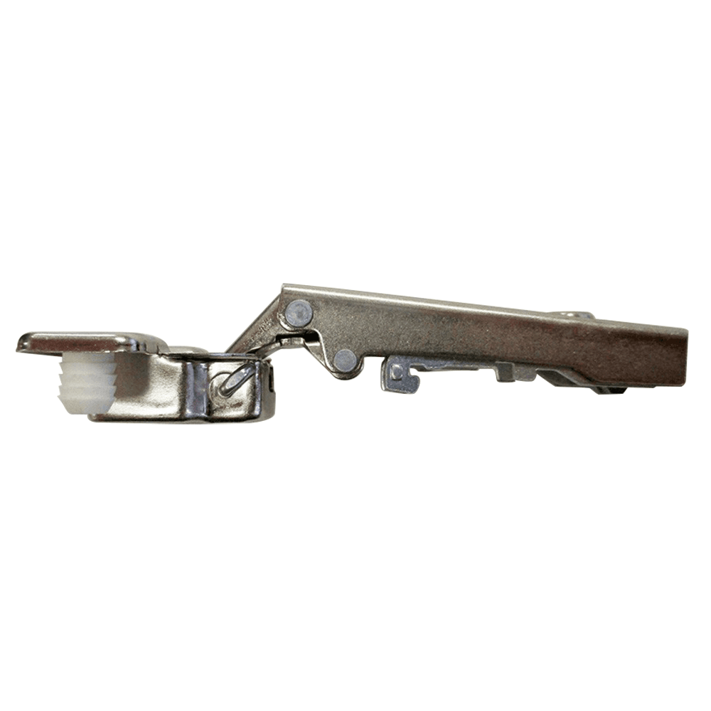 Intermate 110&#730; Opening Hinge, 43mm Bore Pattern, Self-Close, Full Overlay, Nickel-Plated, Dowelled - Alt Image 1