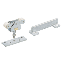 Hettich America - Sliding Door Hardware Set - Mounting Plates and Bottom Guide
