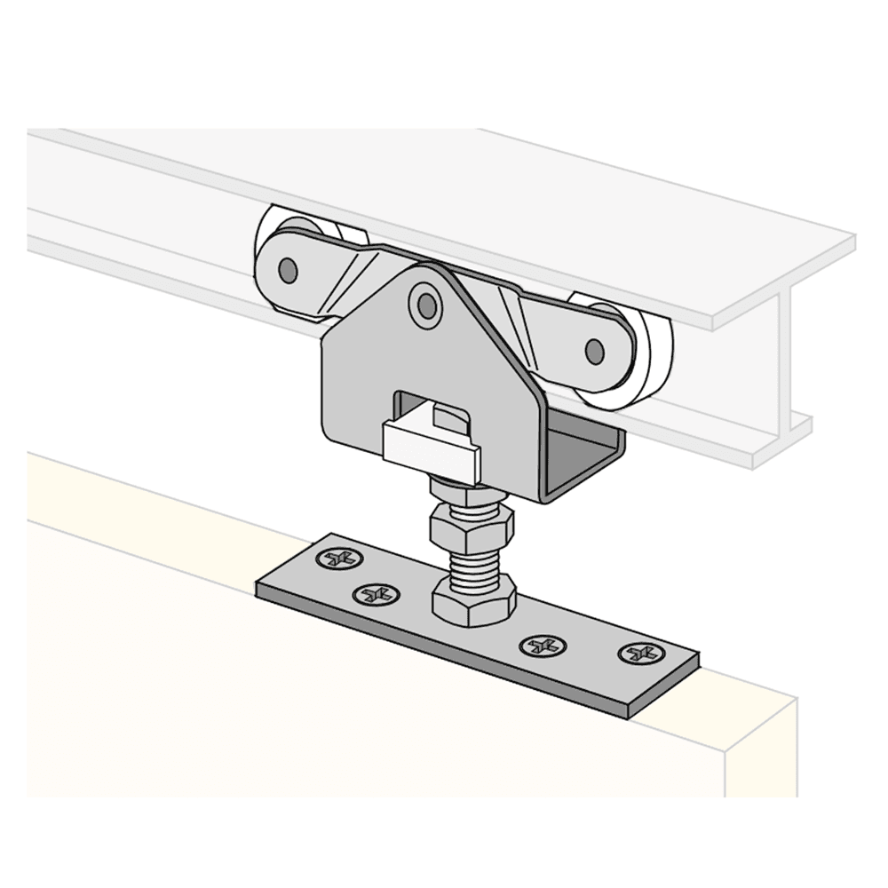 Top Door-Runner Set - Components and Parts Included - Hettich America