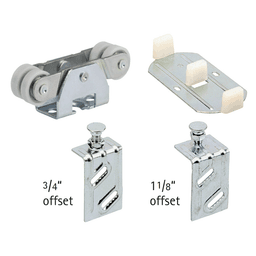 High quality ball-bearing wheels and heavy-duty aluminum double I-beam track