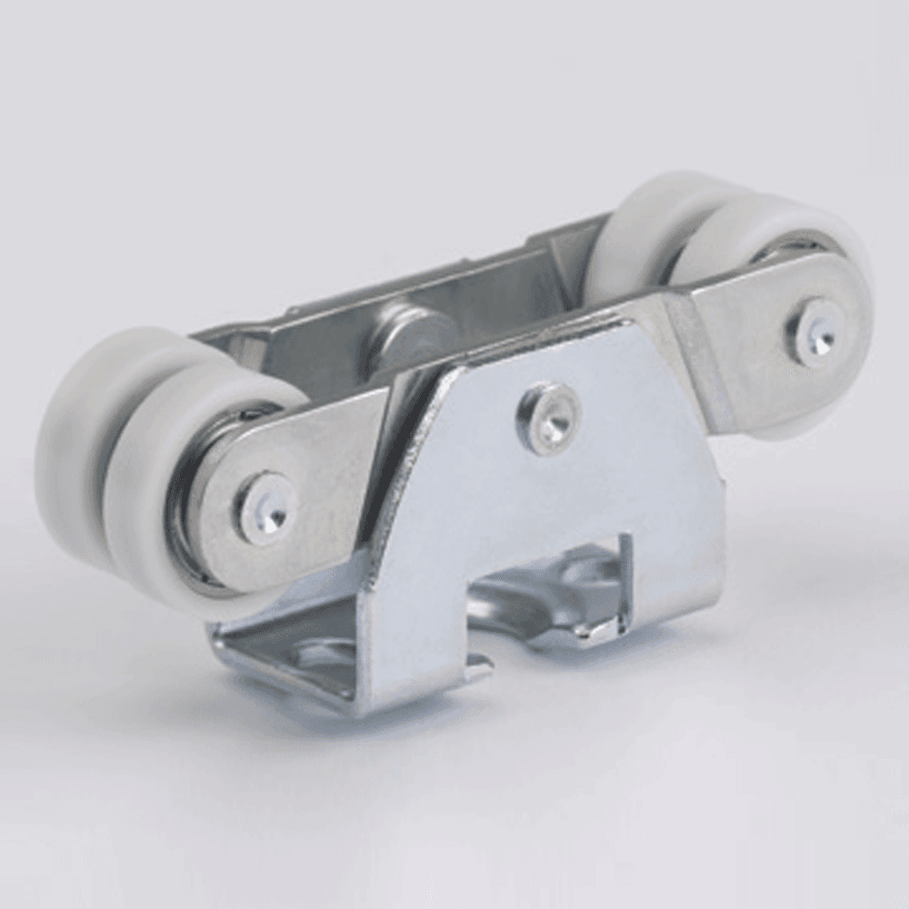Precision ball-bearing wheels for quiet and effortless performance