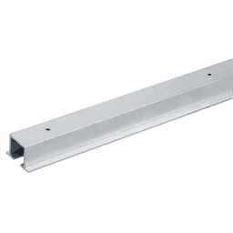 Hettich America 16'' Aluminum Extruded By-passing Double Track 7002, image 2