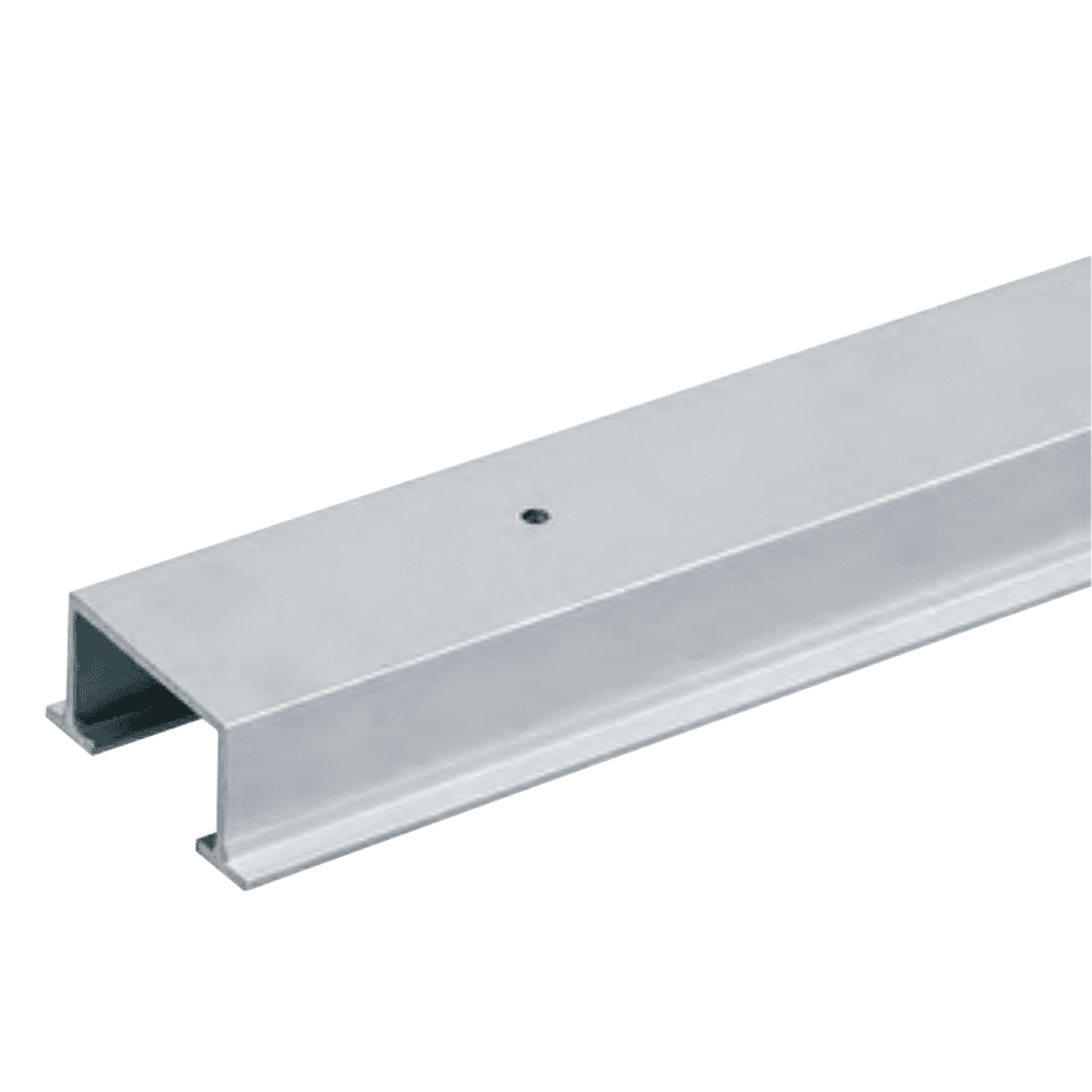4'''' Aluminum Extruded By-passing Double Track 7003 - Hettich America