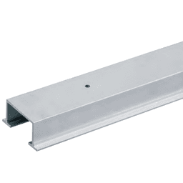 120" Aluminum Extruded Double Track 7003 - Hettich America Image 1