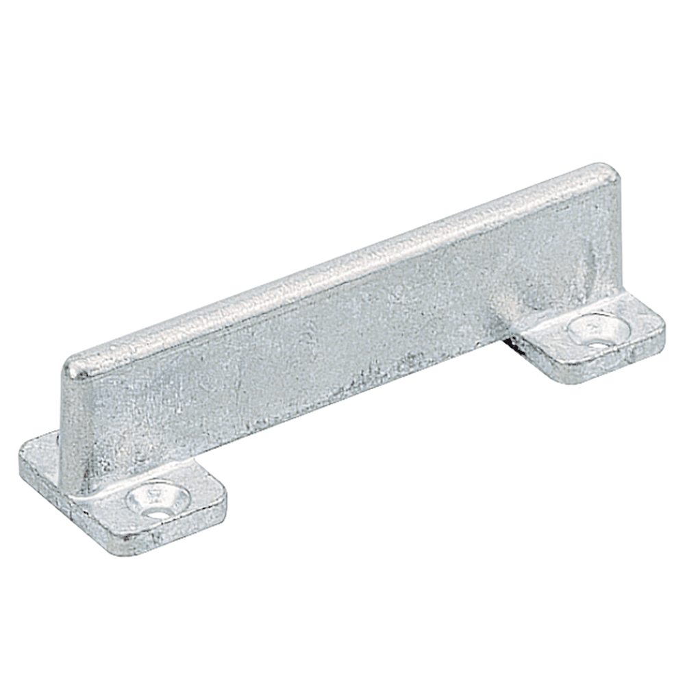 Hettich America Floor Guide 7015 for Single Door Installations, Zinc Plated Finish with Screws Included