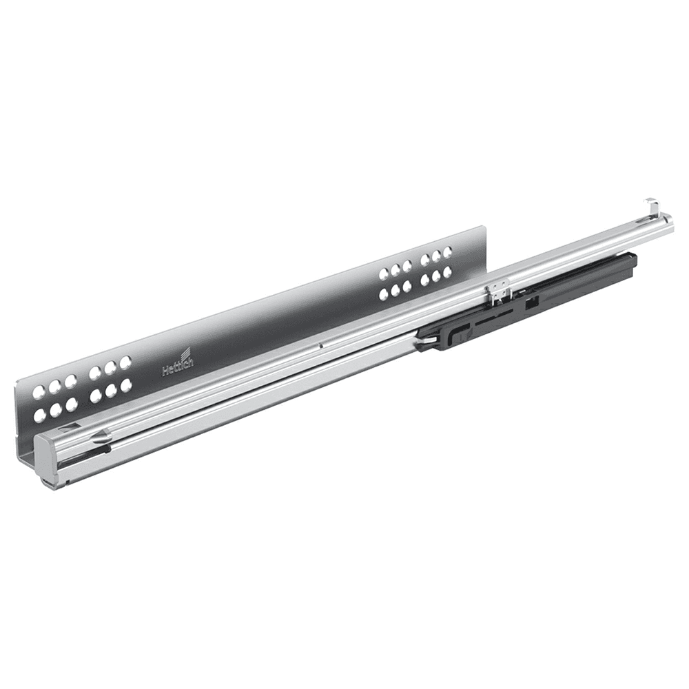 250mm Quadro V6 Left-Hand Undermount Drawer Slide for 5/8 Material, 30kg Capacity, Full Extension, Silent System Soft Closing - Main Image