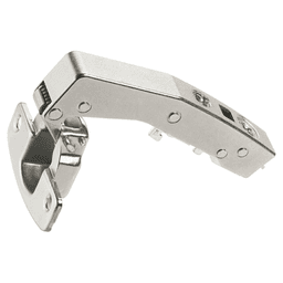 Sensys 8639i W90 95&#730; Opening Hinge with Integrated Silent System, Self Closing, Inset, Nickel-Plated, Screw-On - Main Image