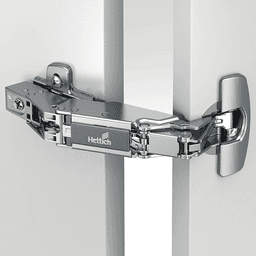 Sensys 8657i 165&#730; Opening Zero Protrusion Hinge, 45mm Bore Pattern, Soft-Closing, Full Overlay, Nickel-Plated, Dowelled - Alt Image 1