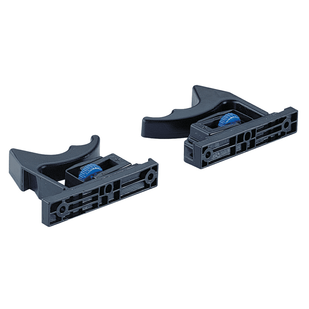 Hettich V6 IW21 Drawer Slides Accessory - Pair of Front Fixing Clips with Height Adjustment for 5/8" Drawer Thickness