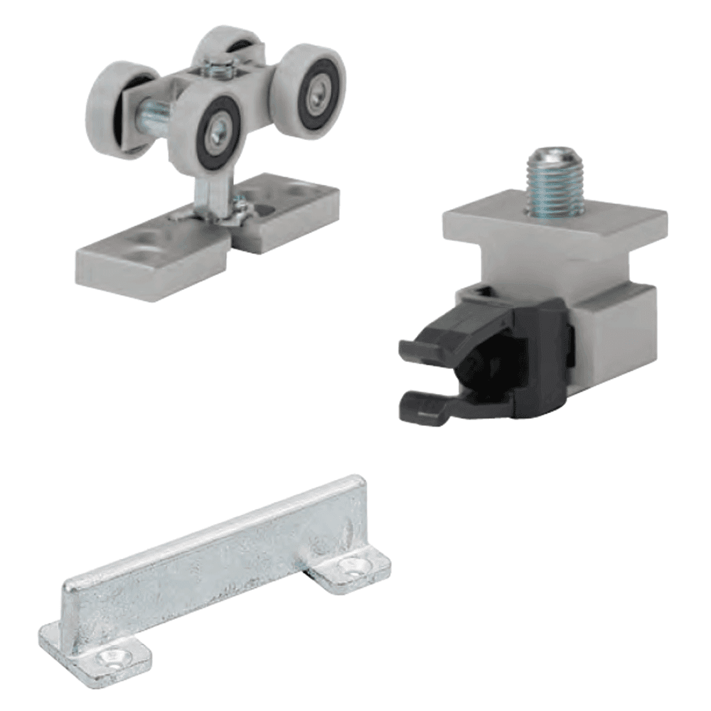 Heavy Duty Sliding Door Hardware Set by Hettich America