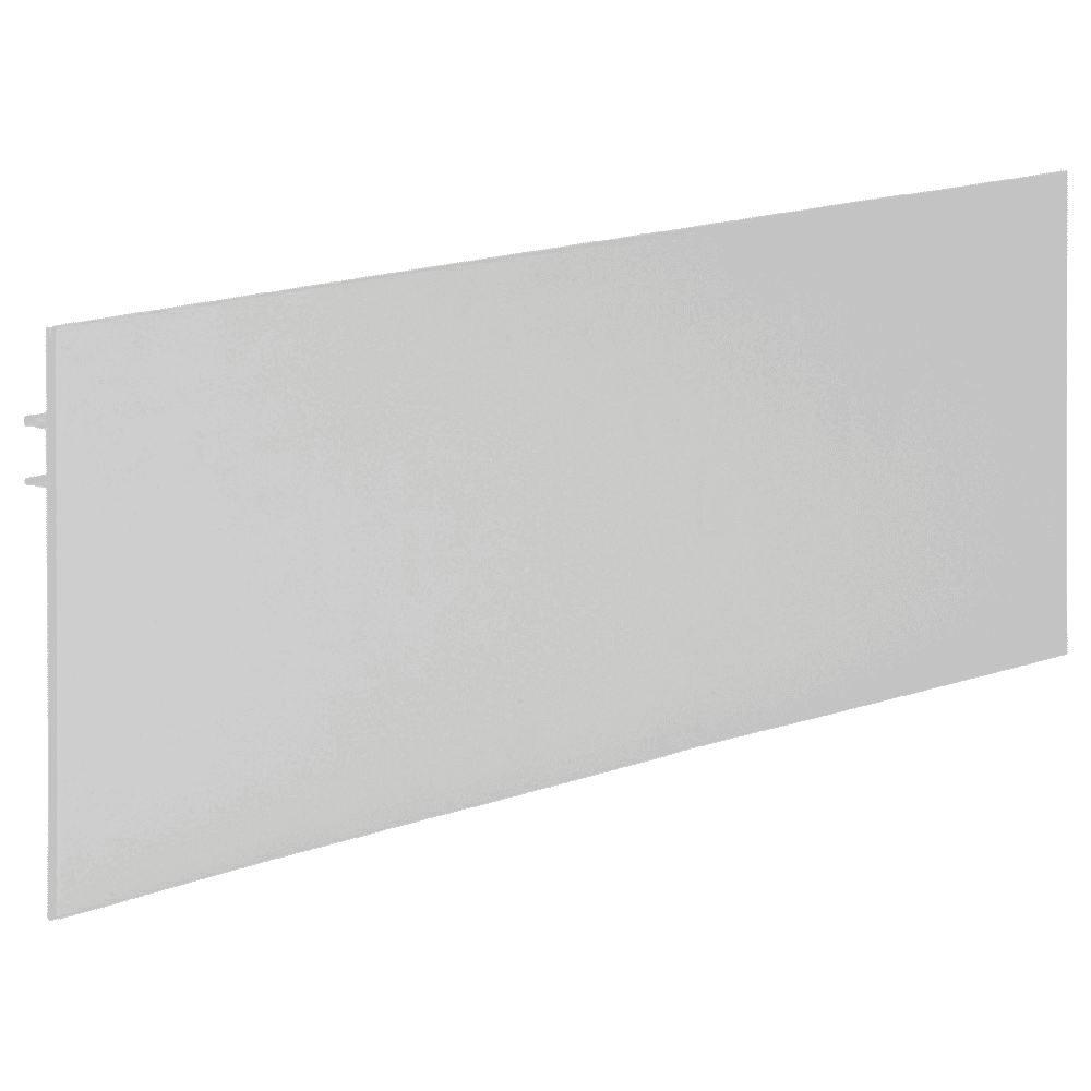Easy to install 16'' topline fascia, perfect for concealing the door gap