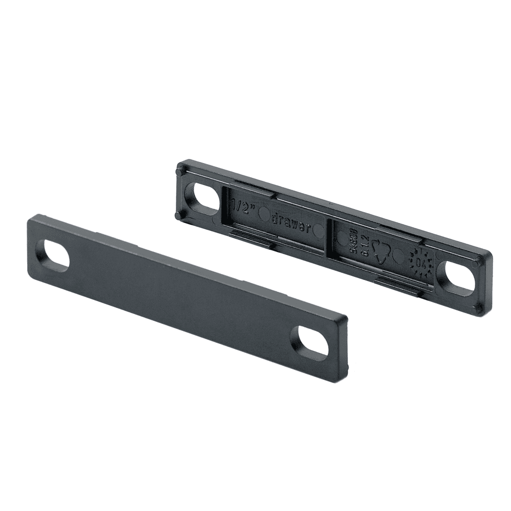 Grey Plastic Quadro 4D Locking Device Set - Tool-less Tilt Adjustment & Safe Installation