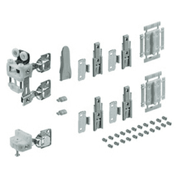 Hettich America 600mm Left-Hand WingLine L Set for Folding Sliding Doors
