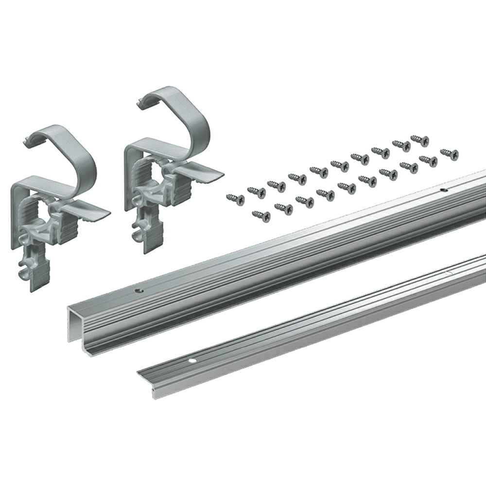 2400mm WingLine L Profile Set with Pre-Drilled Screw Mounting Positions for Easy Installation